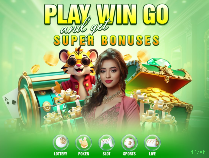 Imagem promocional da 146bet mostrando a plataforma e suas vantagens